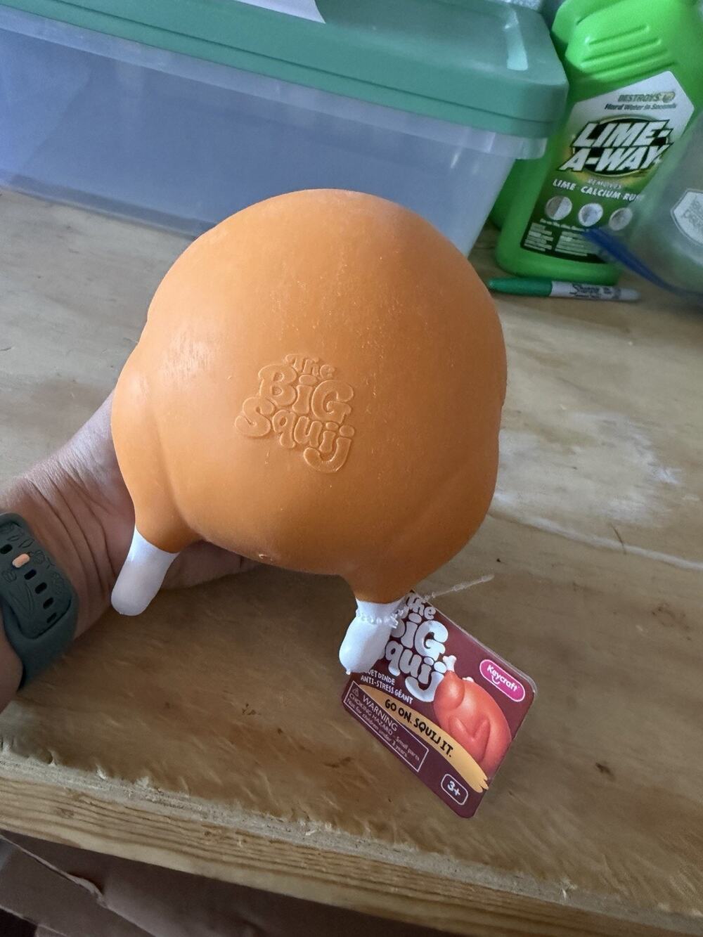 Authentic Keycraft The Big Squij Turkey Squishy Go On Squij It! Viral